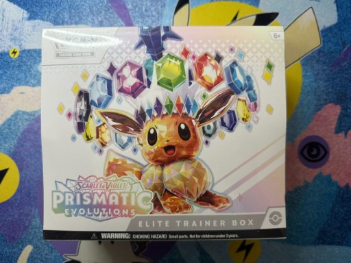 Prismatic Evolutions Elite Trainer Box Pokémon TCG: Scarlet & Violet- Prismatic Evolutions Elite Trainer Box